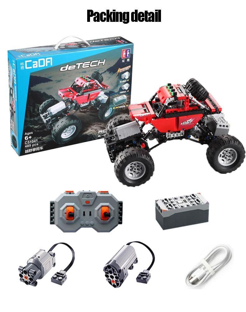 Double E - Off-Road Climbing Car Building Blocks Set - inshobby.com