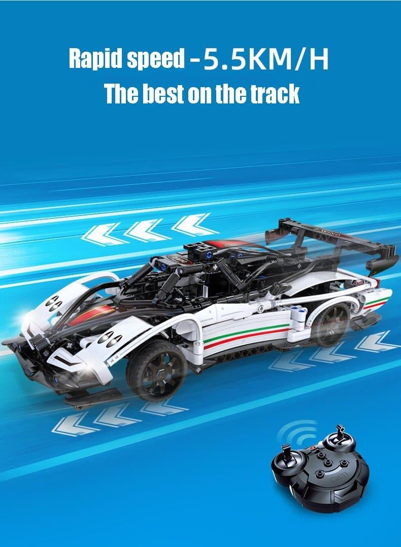 Double E - Pagani Zonda Z-Wind Building Blocks Set - inshobby.com