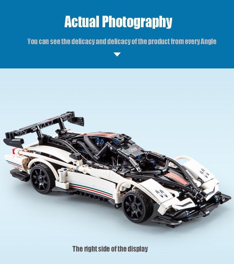 Pagani Zonda Z-Wind Building Blocks Set