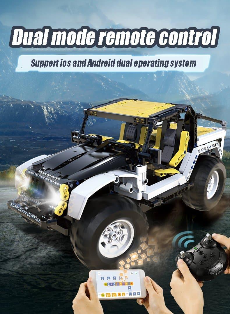 Double E - Pioneer Off-Road Car Building Blocks Set - inshobby.com