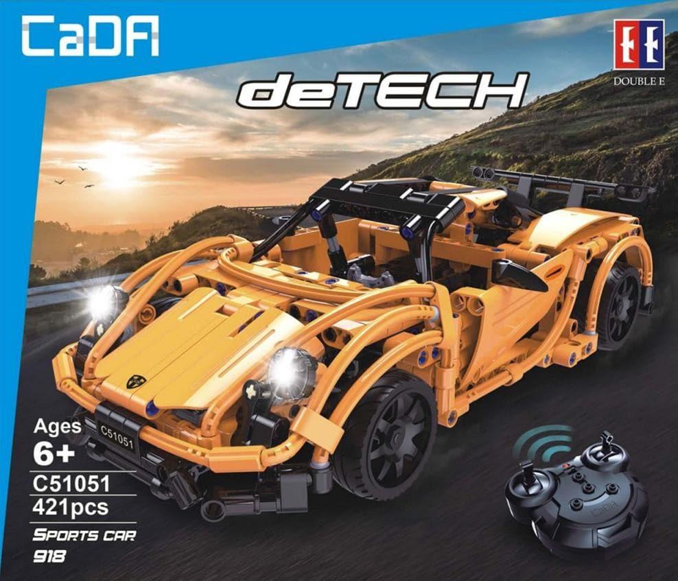 Double E - Porsche 918 Racing Car Building Blocks Set - inshobby.com
