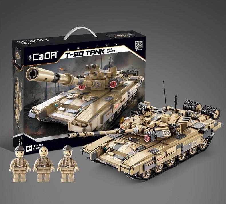 Double E - T-90 Tank Building Blocks Set