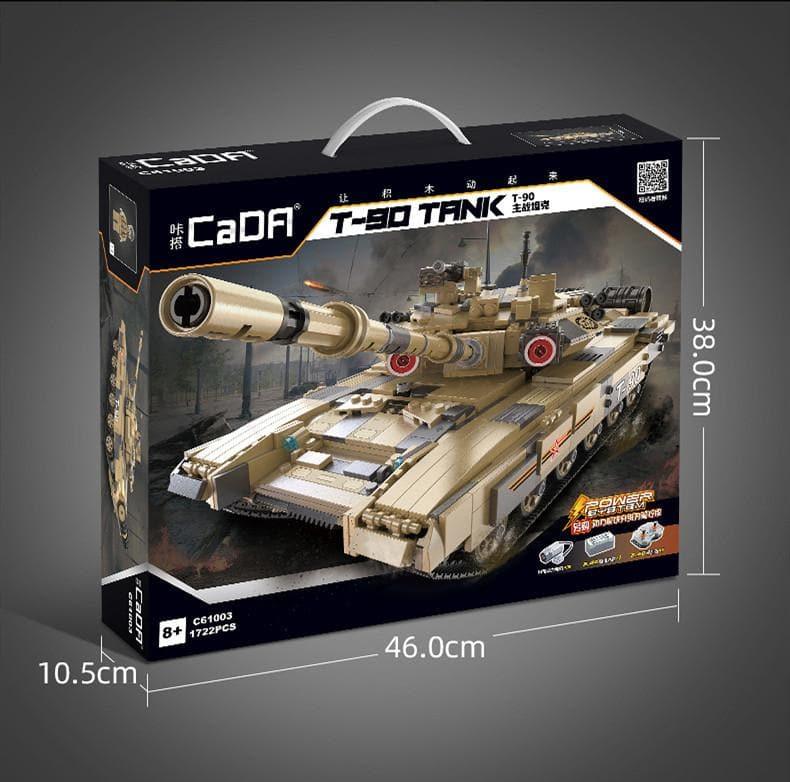 Double E - T-90 Tank Building Blocks Set - inshobby.com