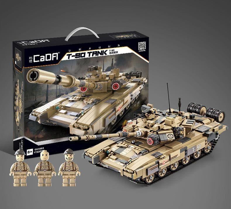 Double E - T-90 Tank Building Blocks Set - inshobby.com