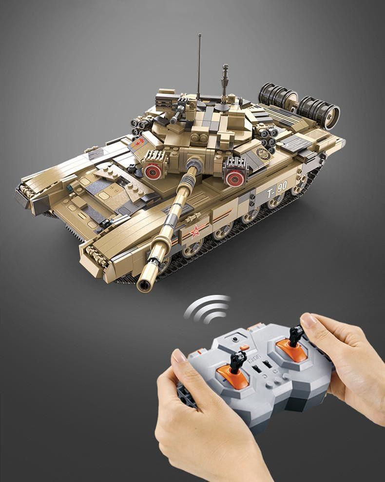 Double E - T-90 Tank Building Blocks Set - inshobby.com
