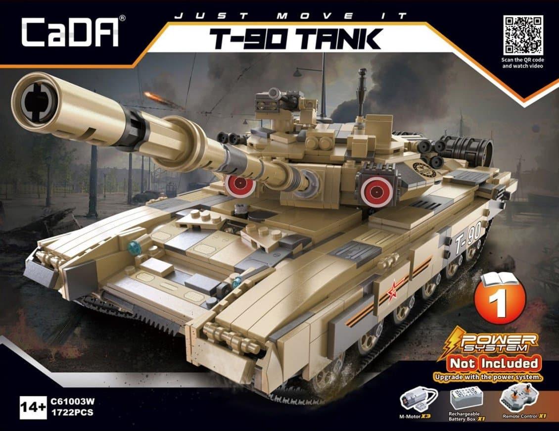 Double E - T-90 Tank Building Blocks Set - inshobby.com