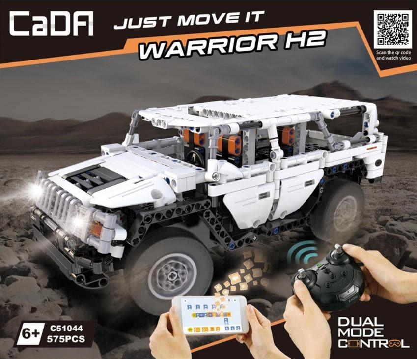Double E - Warrior Hummer H2 Off-Road Car Building Blocks Set - inshobby.com