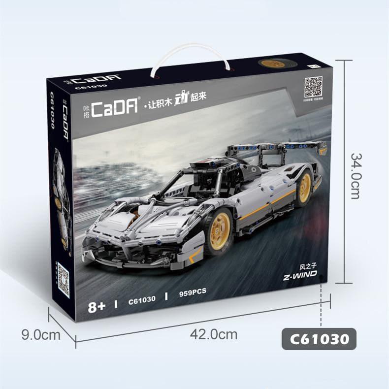 Z-Wind Pagani Zonda Building Blocks Set
