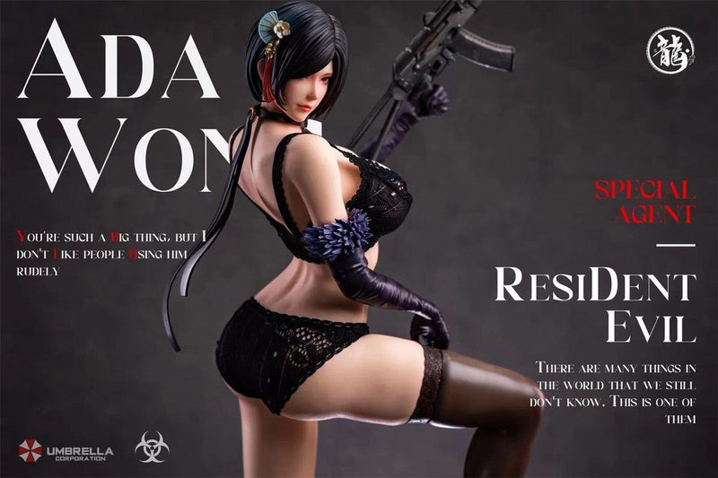MKE Studios Resident Evil 1/4 Scale Cheongsam Ada Wong Resin Model In Stock  Hot