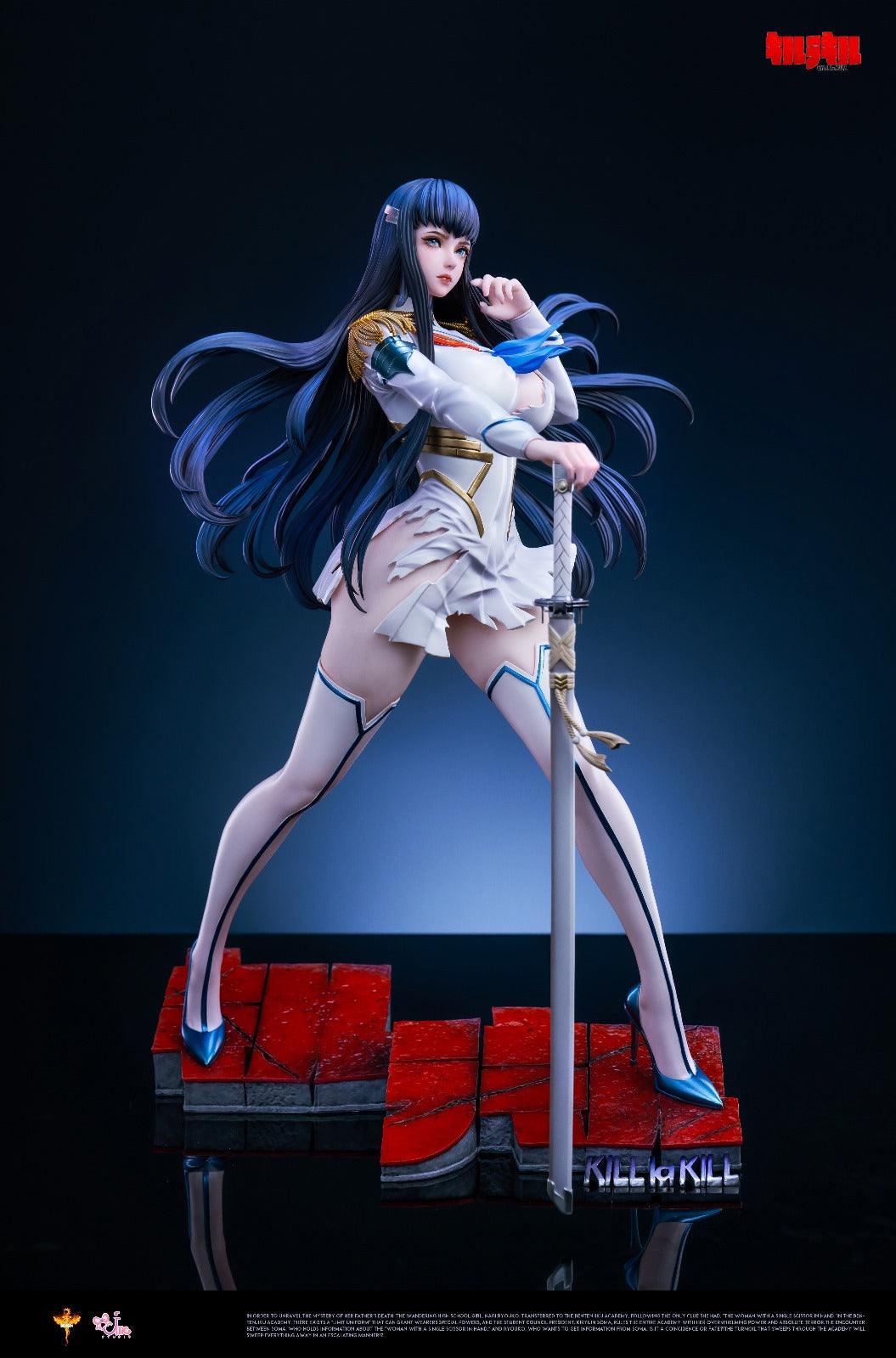 DT&UME - 1:4 Satsuki Kiryuin Kamui Junketsu Version Figure Statue - inshobby.com