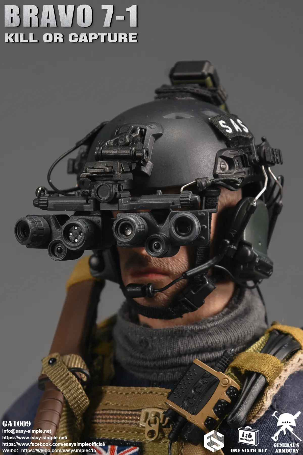 Easy & Simple - 1:6 Bravo 7-1 Kill or Capture Action Figure - inshobby.com