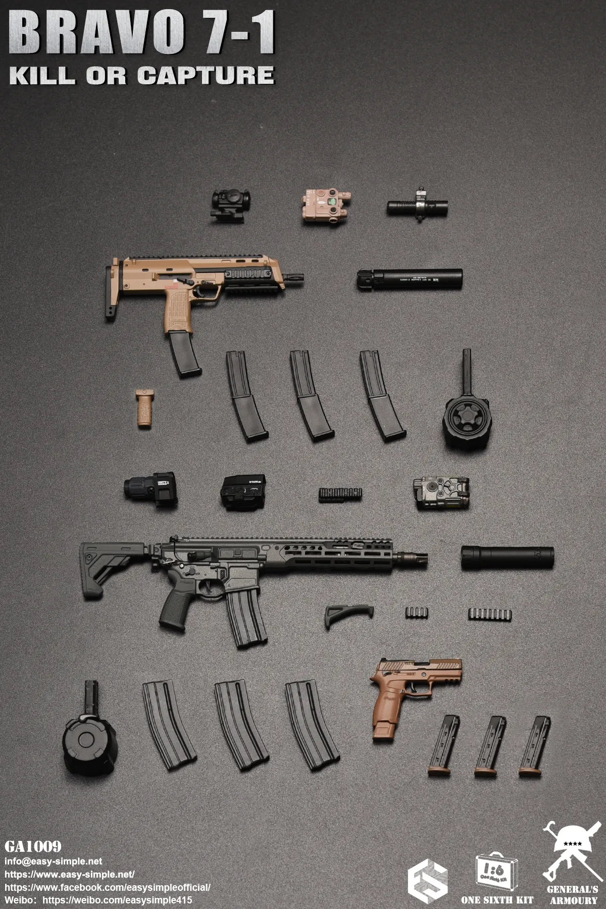 1:6 Bravo 7-1 Kill or Capture Action Figure