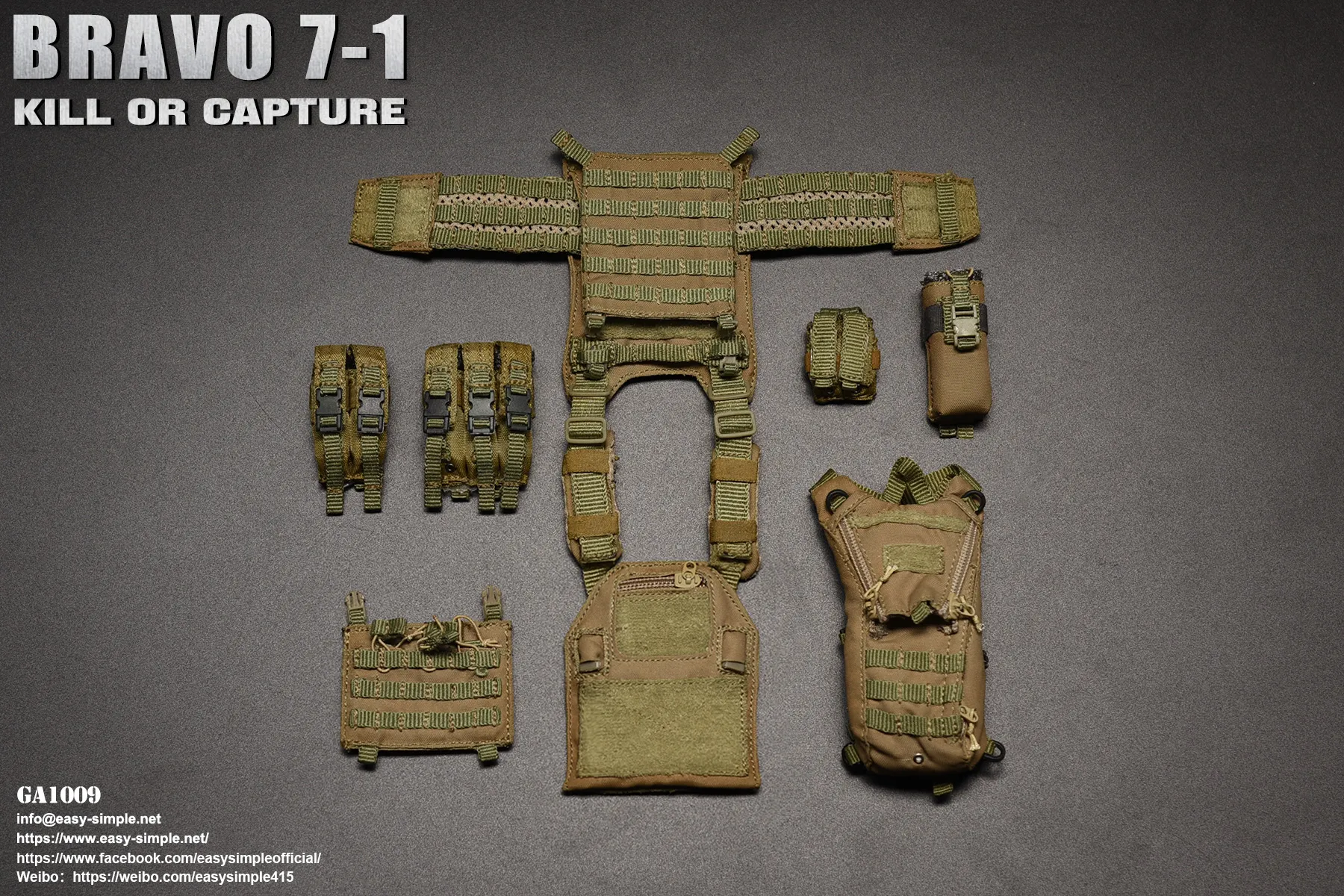 Easy & Simple - 1:6 Bravo 7-1 Kill or Capture Action Figure - inshobby.com
