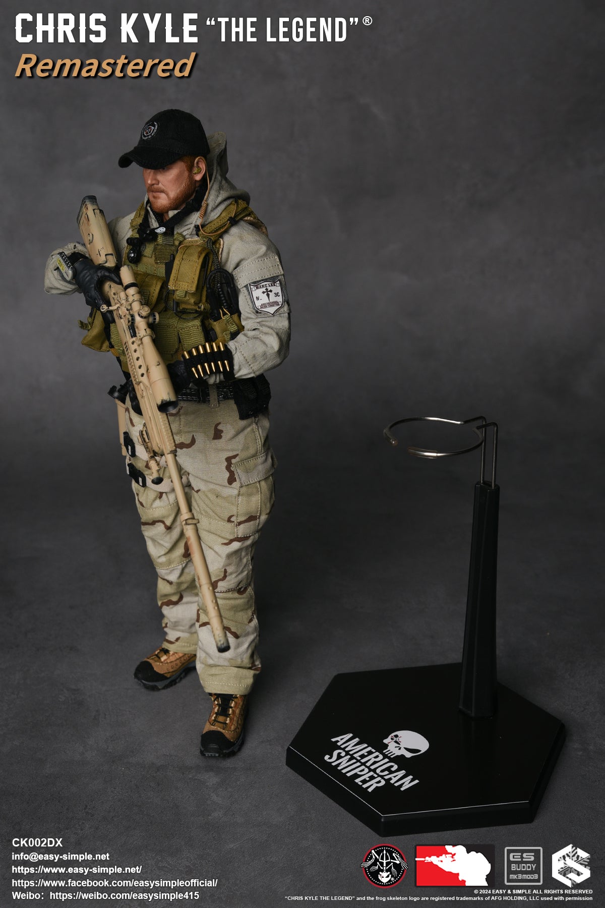 ミリタリー Chris Kyle \"The Legend\" Remastered 1/6 Chris Kyle ® 