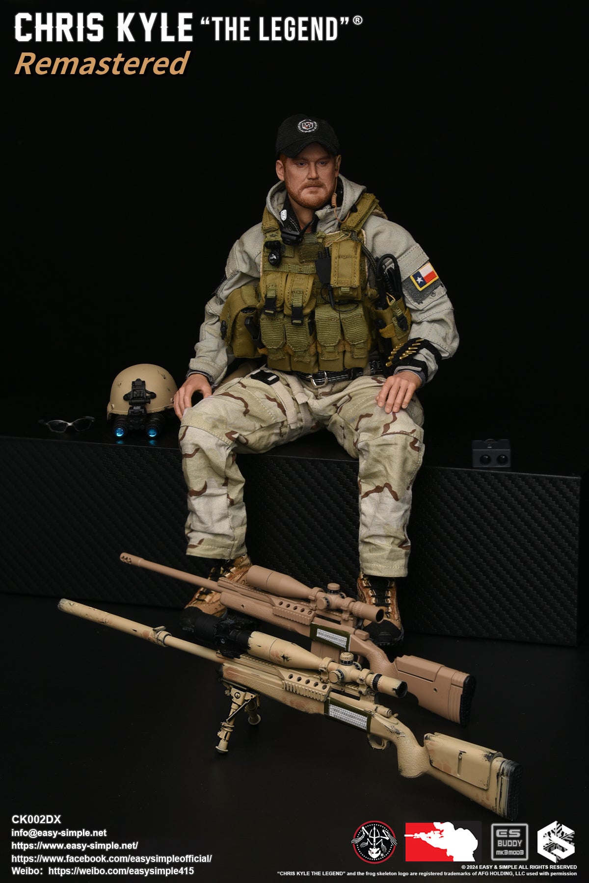 1:6 Chris Kyle the Legend Remastered Action Figure