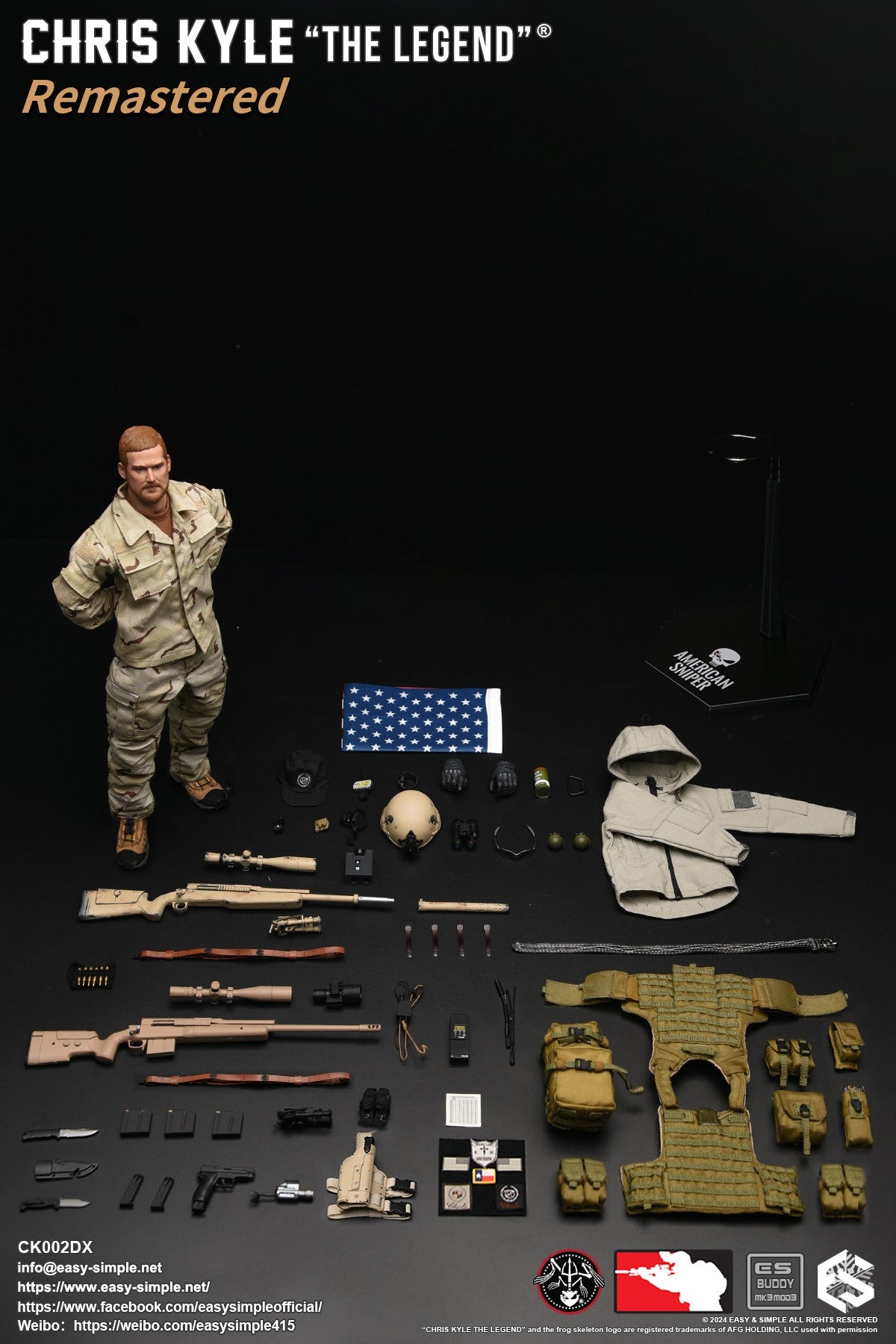 1:6 Chris Kyle the Legend Remastered Action Figure