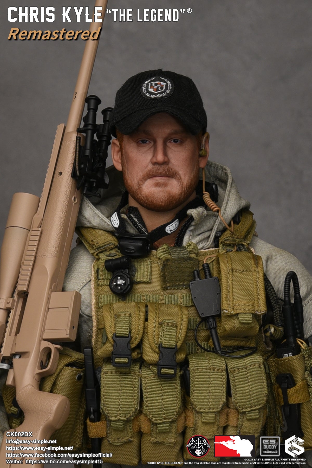 1:6 Chris Kyle the Legend Remastered Action Figure