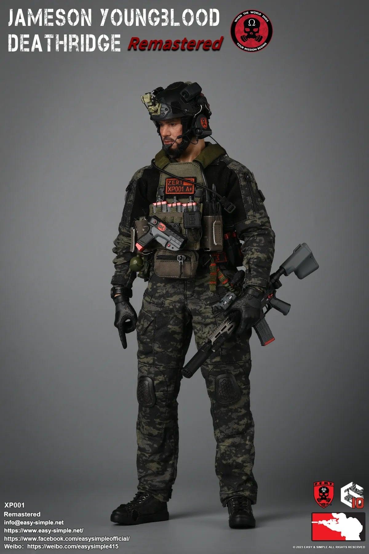 Easy & Simple - 1:6 Jameson YoungBlood Deathridge Remastered Action Figure - inshobby.com