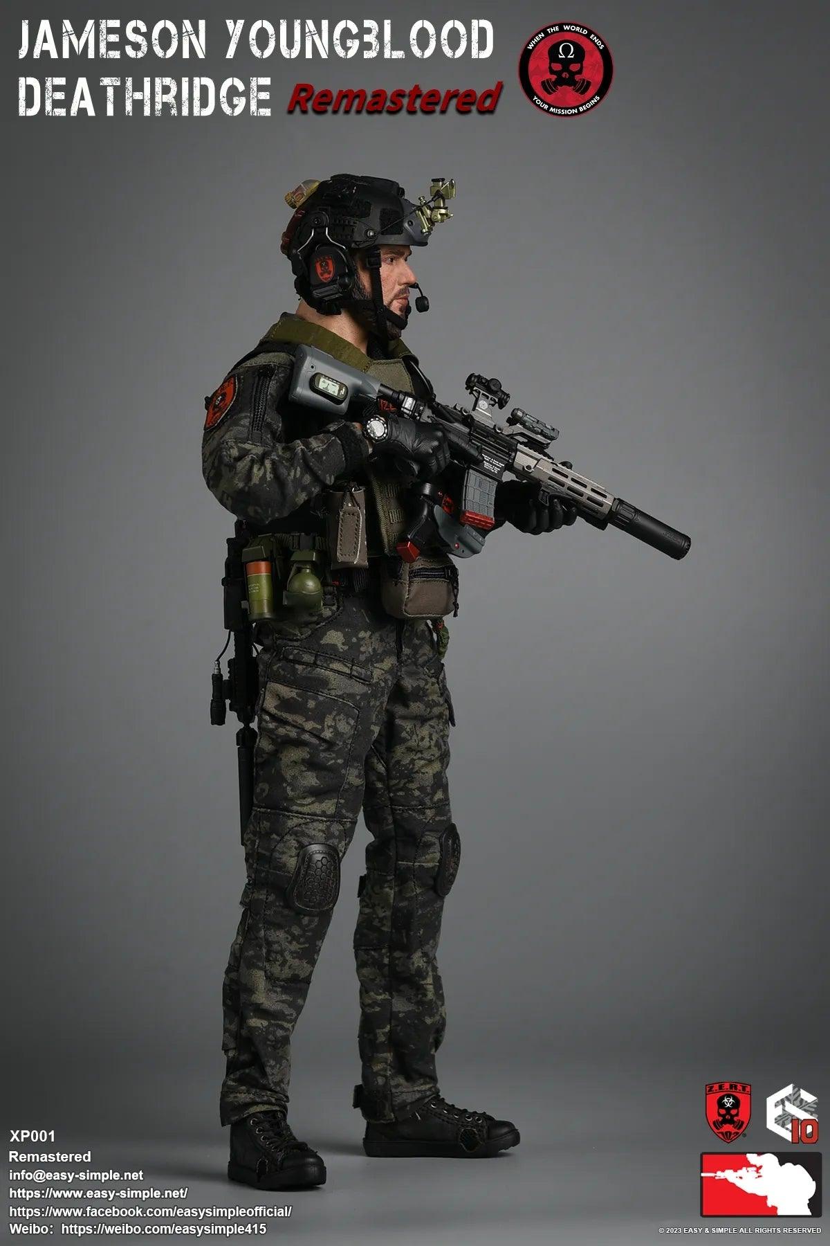 Easy & Simple - 1:6 Jameson YoungBlood Deathridge Remastered Action Figure - inshobby.com