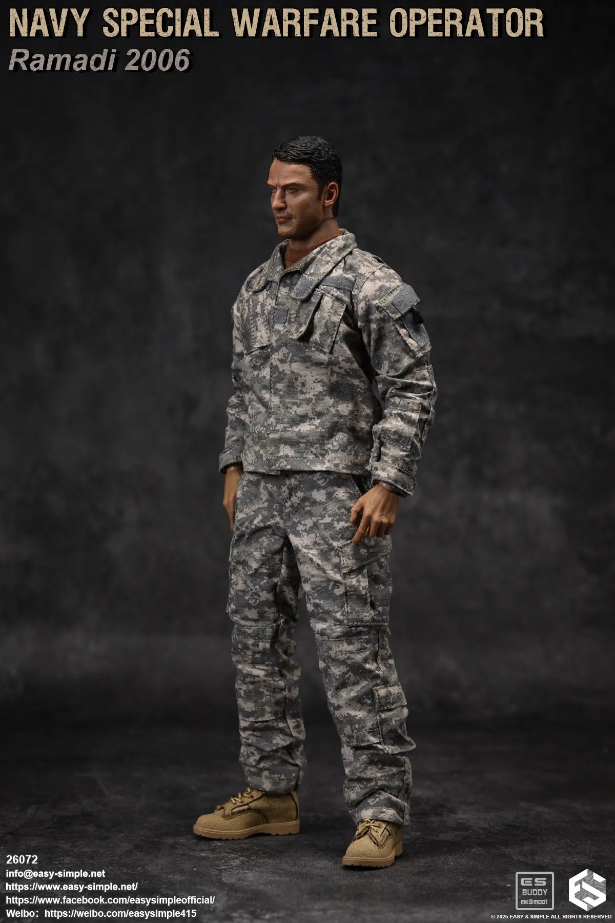 Easy & Simple - 1:6 Navy Special Warefare Operator Action Figure - inshobby.com