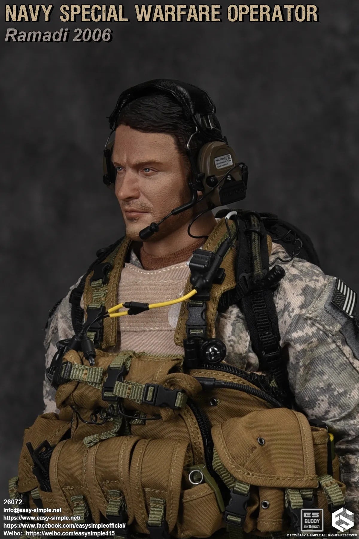 Easy & Simple - 1:6 Navy Special Warefare Operator Action Figure - inshobby.com