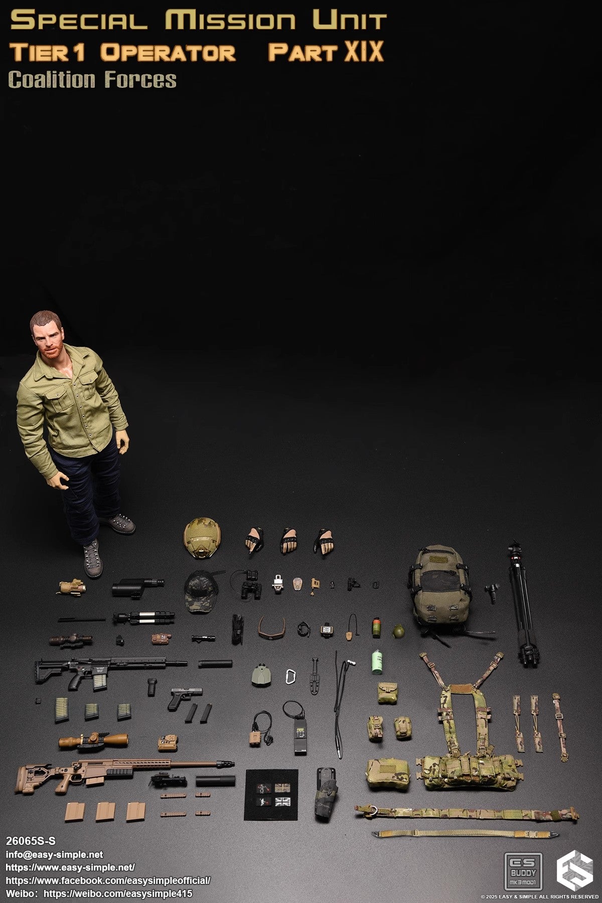1:6 Special Mission Unit Tier 1 Operator Part XIX Coalition Forces Act