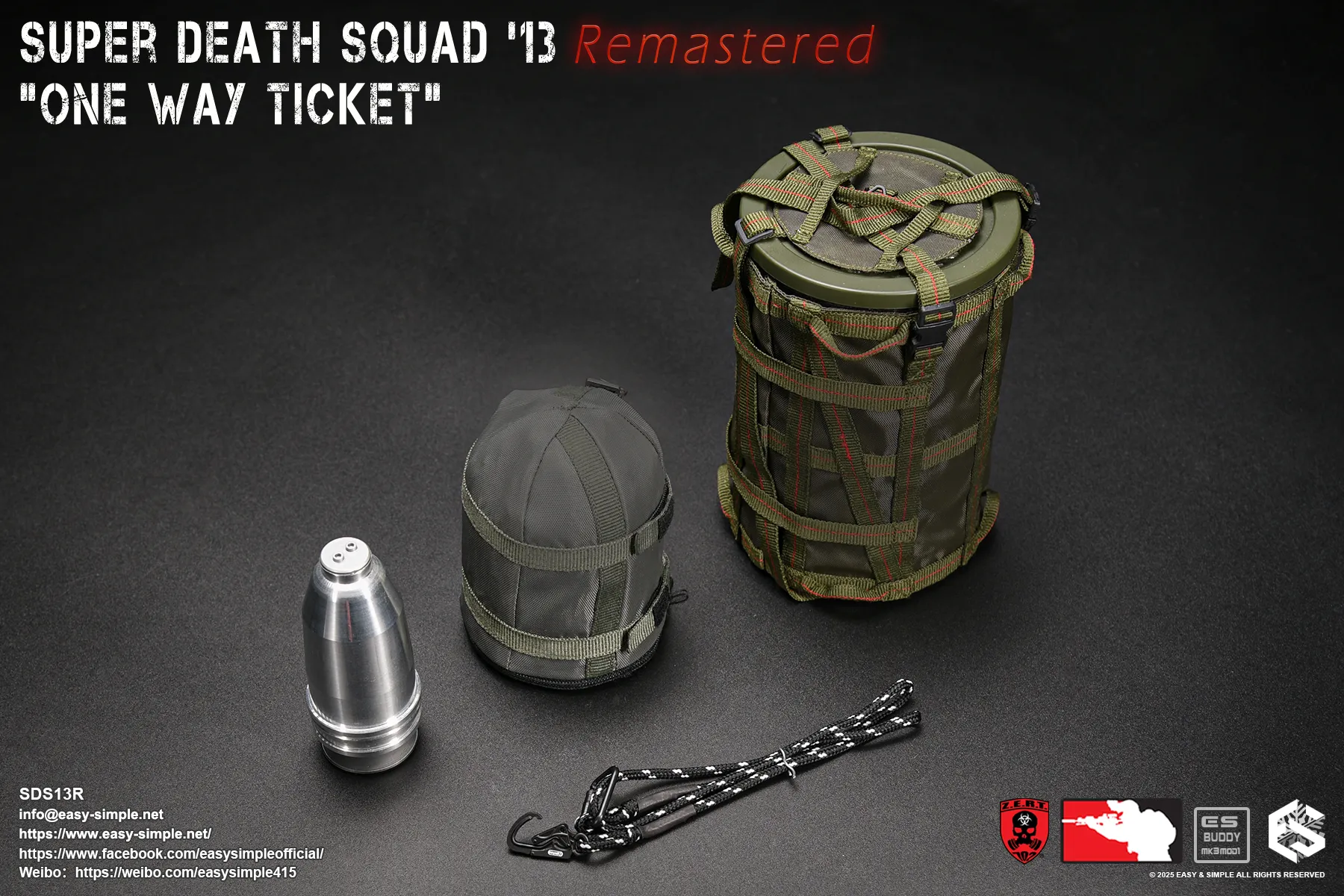 Easy & Simple - 1:6 Super Death Squad 13 Remastered One Way Ticket Action Figure - inshobby.com
