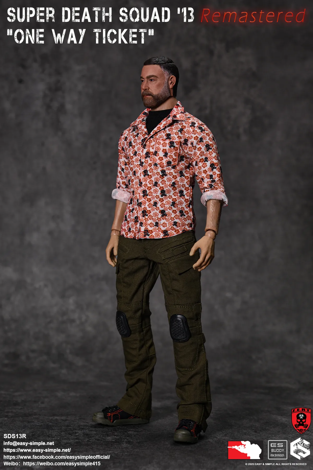 Easy & Simple - 1:6 Super Death Squad 13 Remastered One Way Ticket Action Figure - inshobby.com