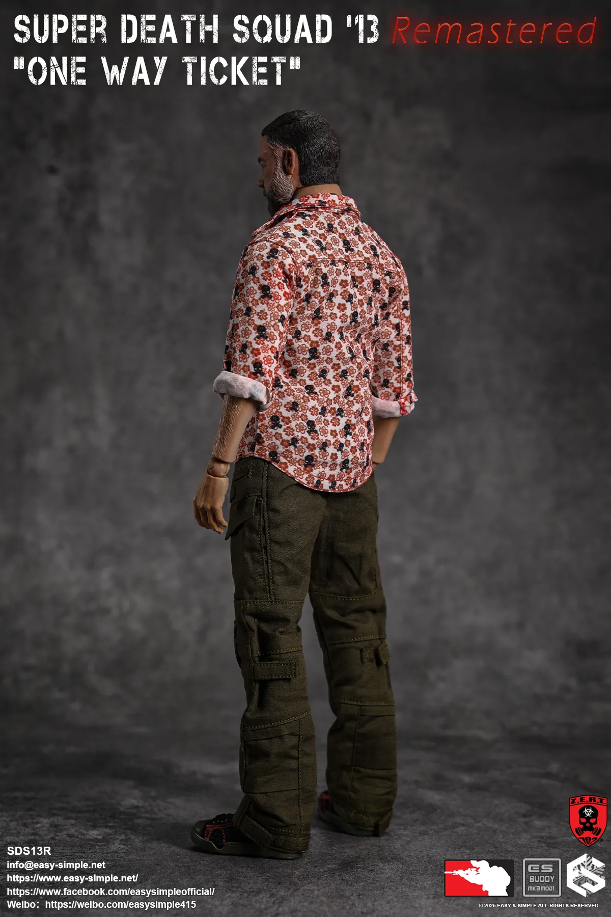 Easy & Simple - 1:6 Super Death Squad 13 Remastered One Way Ticket Action Figure - inshobby.com