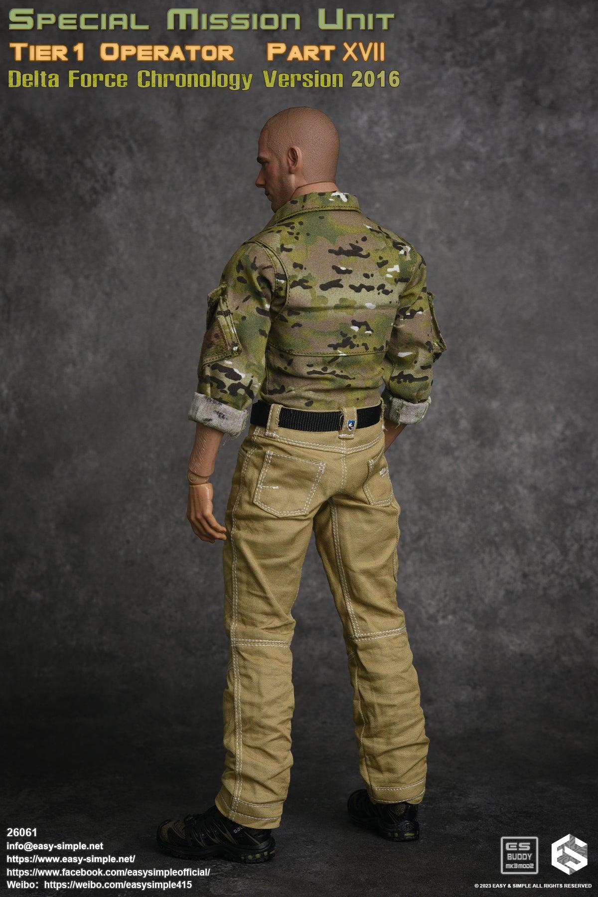 1:6 Tier 1 Operator Part XVII Delta Force Chronology 2016 Action Figur