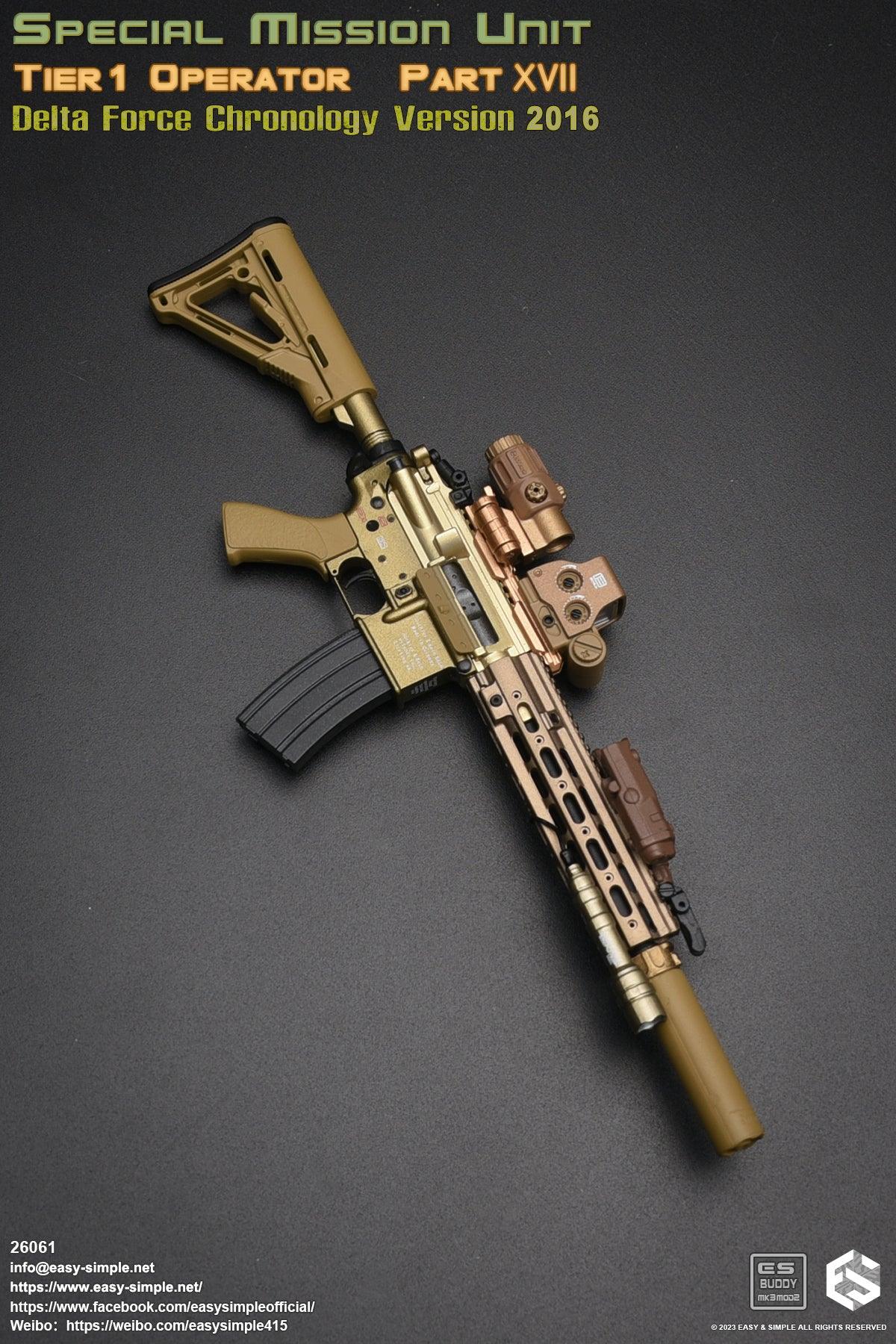 デルタフォース 1/6スケールフィギュア 1:6 Tier 1 Operator Part XVII Delta Force Chronology 2016 Action Figur