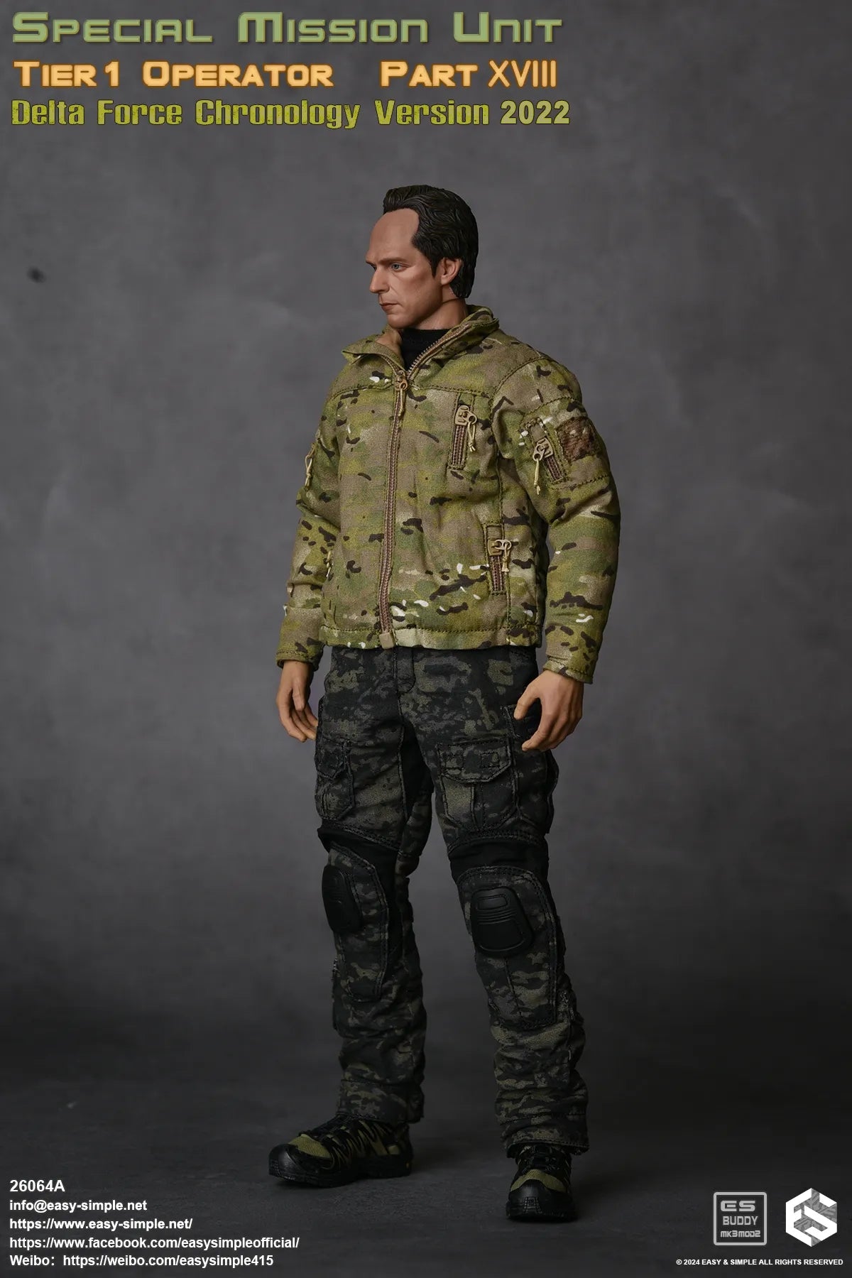 1:6 Tier 1 Operator Part XVIII Delta Force Chronology 2022 Action Figu