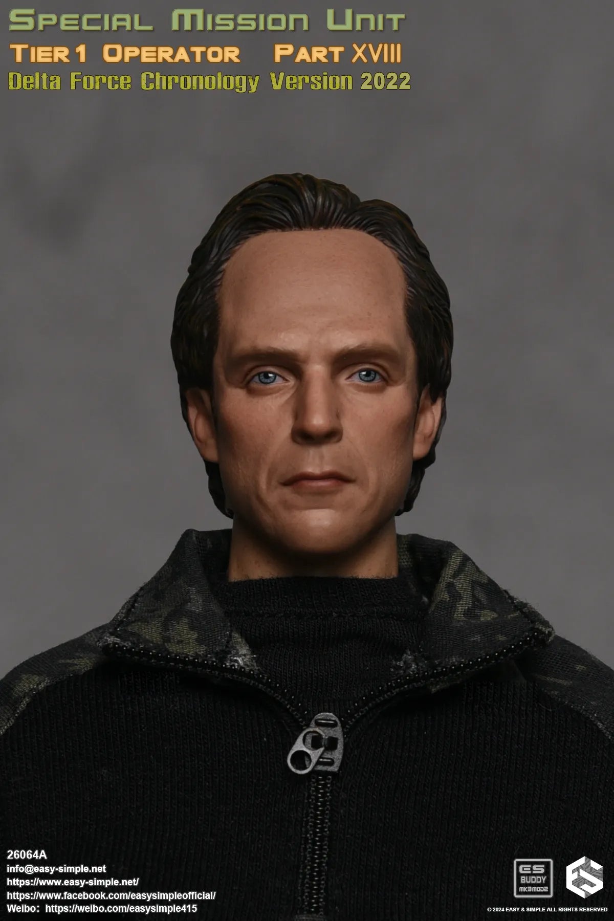 1:6 Tier 1 Operator Part XVIII Delta Force Chronology 2022 Action Figu
