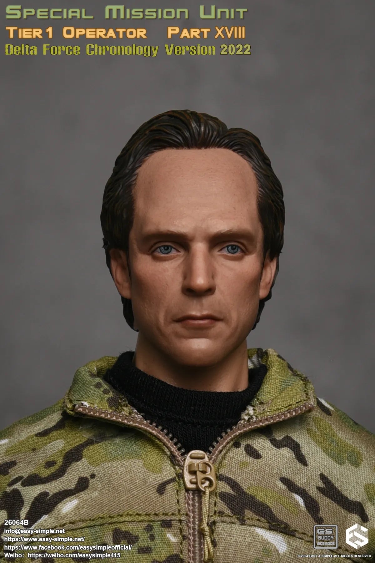 1:6 Tier 1 Operator Part XVIII Delta Force Chronology 2022 Action Figu