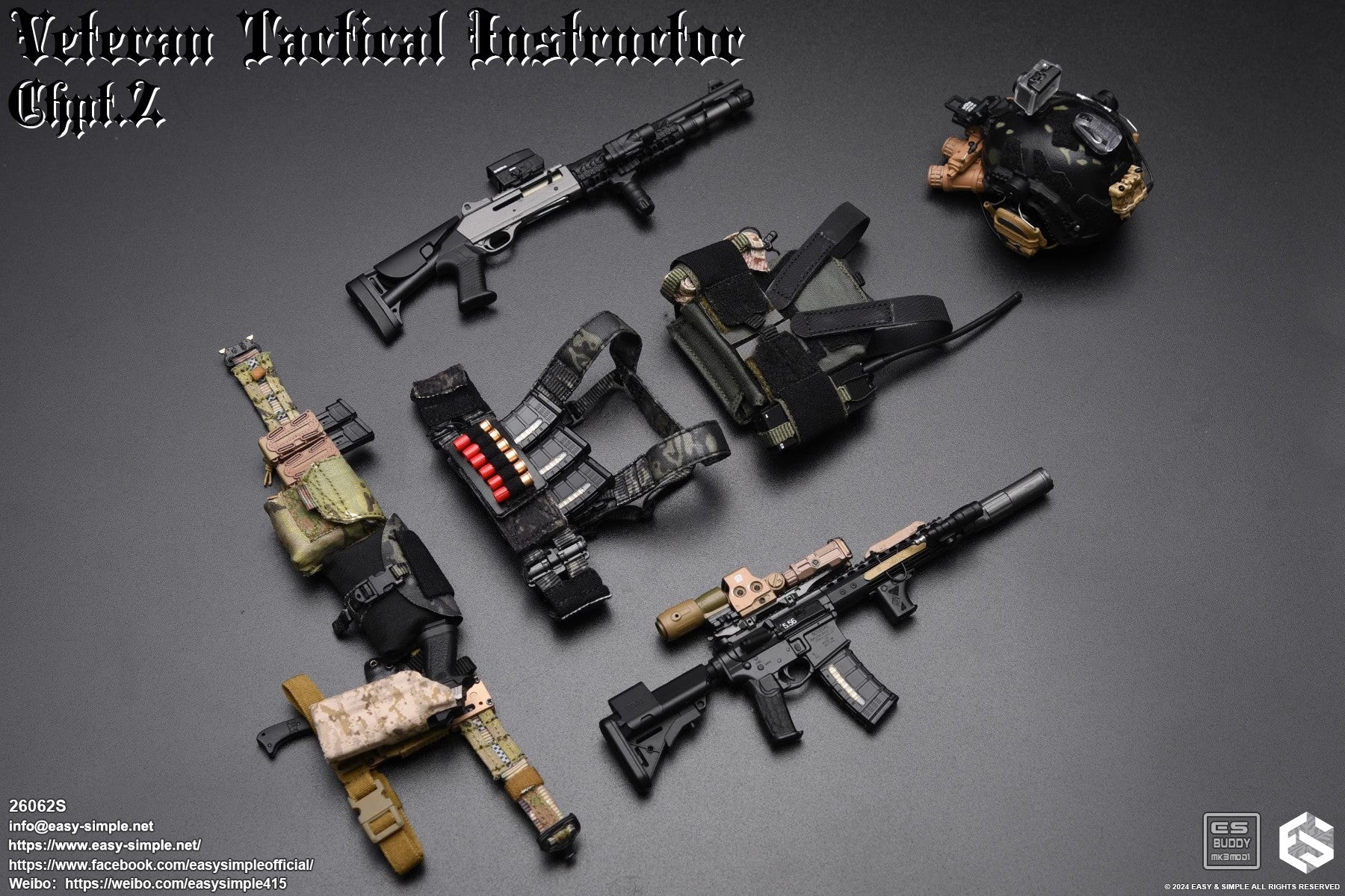 1:6 Veteran Tactical Instructor Action Figure (S Version)