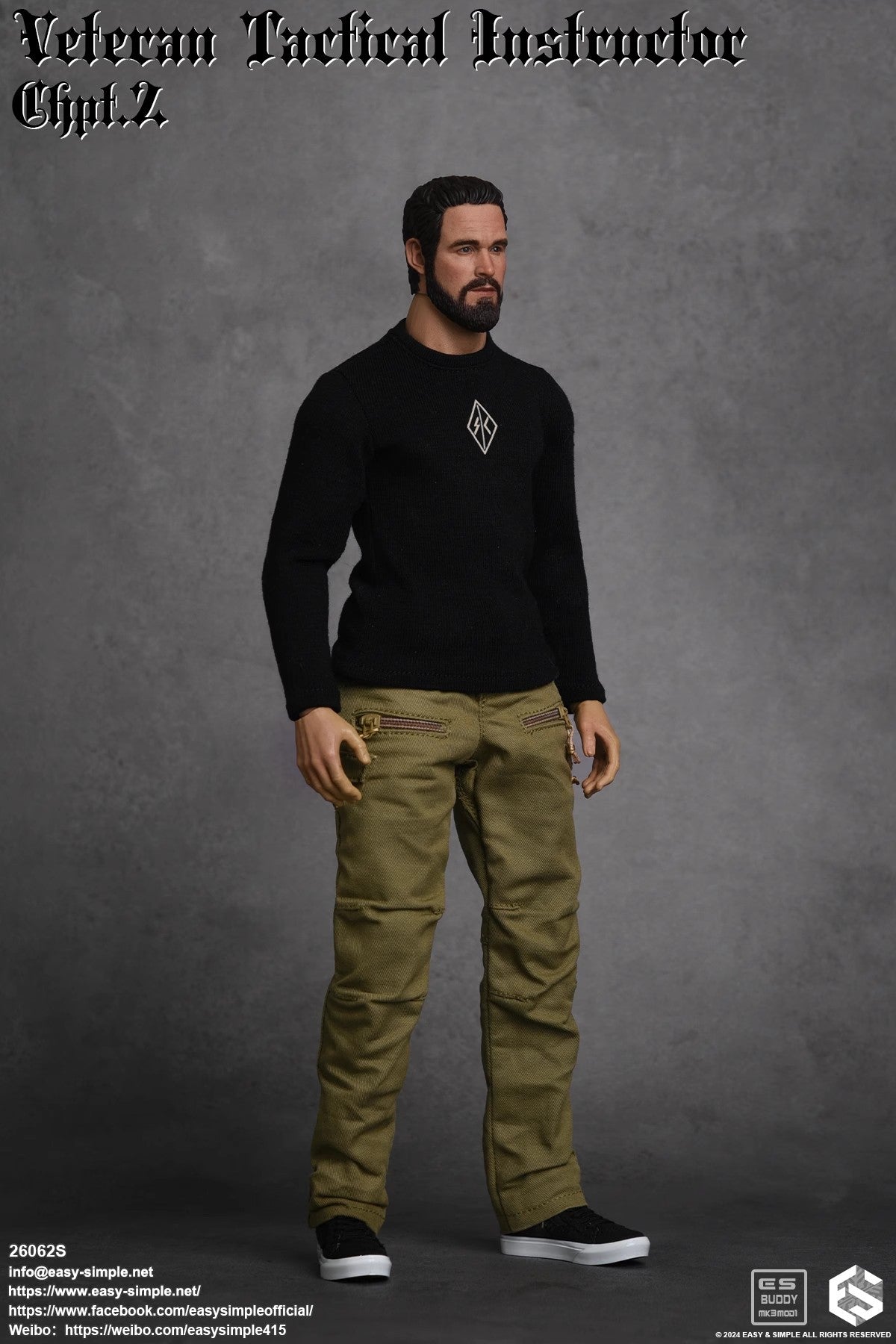 1:6 Veteran Tactical Instructor Action Figure (S Version)