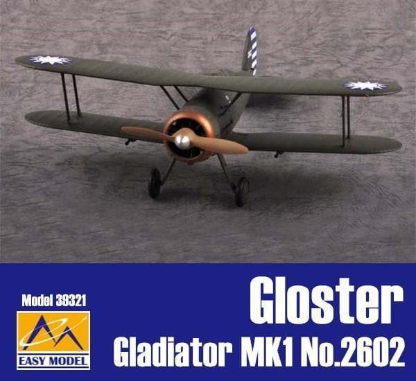 Easy Model - 1:48 Gloster Gladiator MK1 No.2602 Fighter