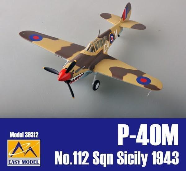 Easy Model - 1:48 P-40M No.112 Sqn Sicily 1943 Fighter