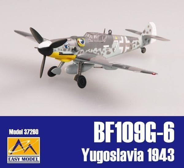 Easy Model - 1:72 BF109G-6 JG51 Yugoslavia 1943 Fighter