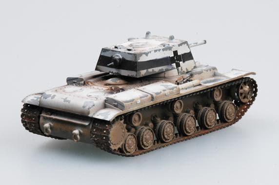 Easy Model - 1:72 Captured KV-1 Heavy Tank