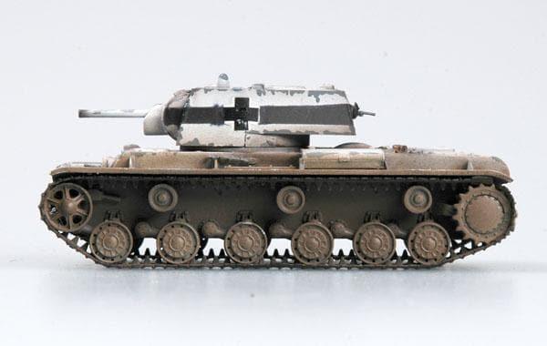 Easy Model - 1:72 Captured KV-1 Heavy Tank