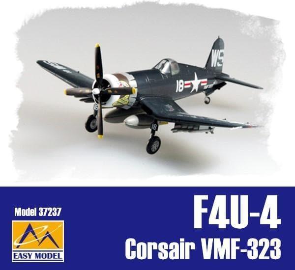 Easy Model - 1:72 F4U-4 Corsair VMF-323 U.S.M.C Fighter - inshobby.com