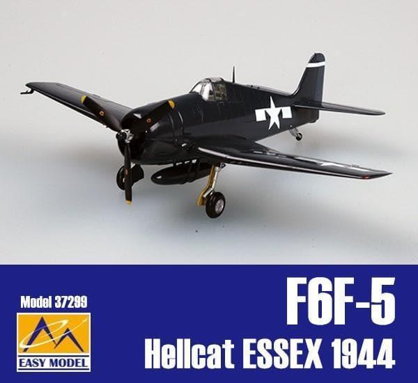Easy Model - 1:72 F6F-5 Hellcat CVG-15 USS ESSEX 1944 Fighter