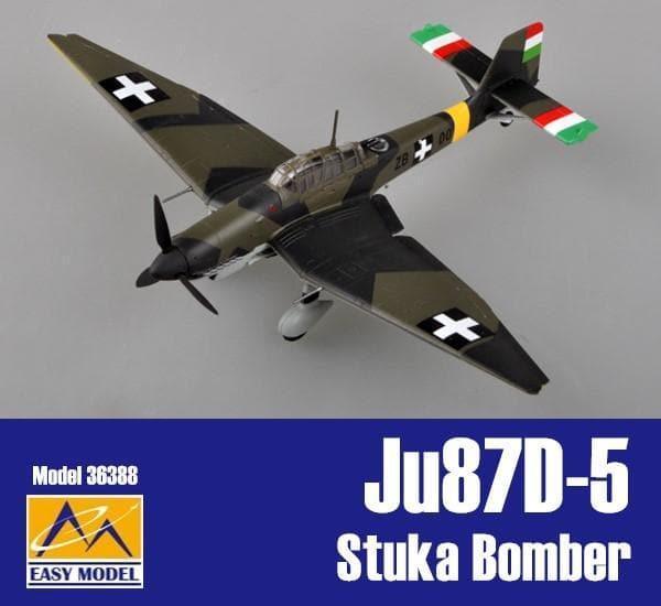 Easy Model - 1:72 Ju87D-5 Stuka Bomber Fighter