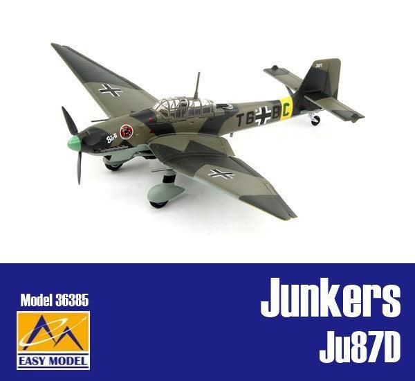 Easy Model - 1:72 Junkers Ju87D-1 Stuka Fighter