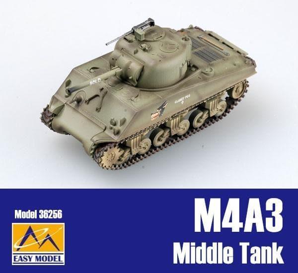 Easy Model - 1:72 M4A3 Middle Tank