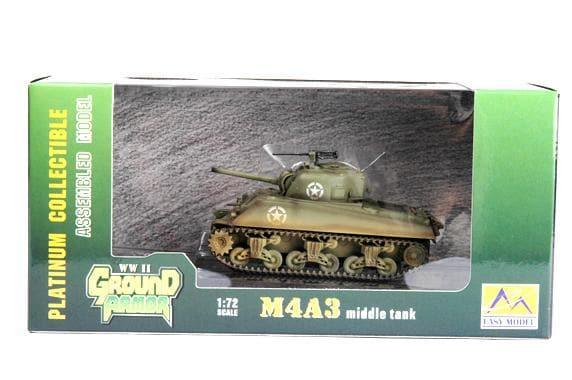 Easy Model - 1:72 M4A3 Middle Tank 1944 Normandy