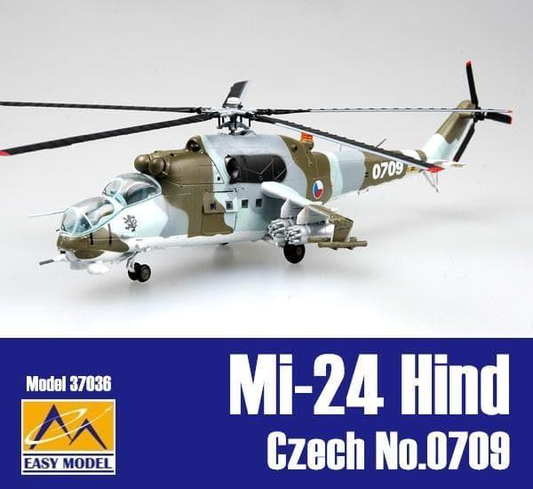 Easy Model - 1:72 Mi-24 Hind Czech Republic No.0709 Rotorcraft