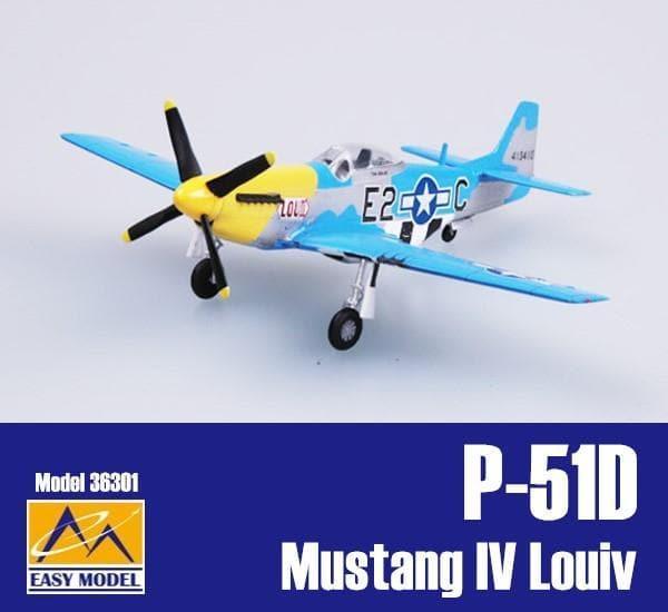 Easy Model - 1:72 P-51D Mustang IV Louiv Fighter