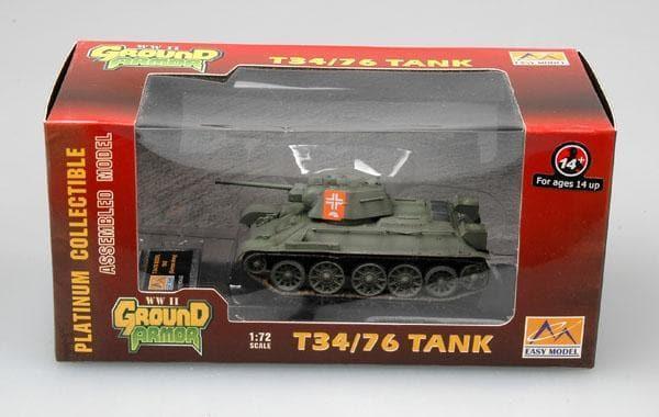 Easy Model - 1:72 Russian Army T-34/76 Tank - inshobby.com